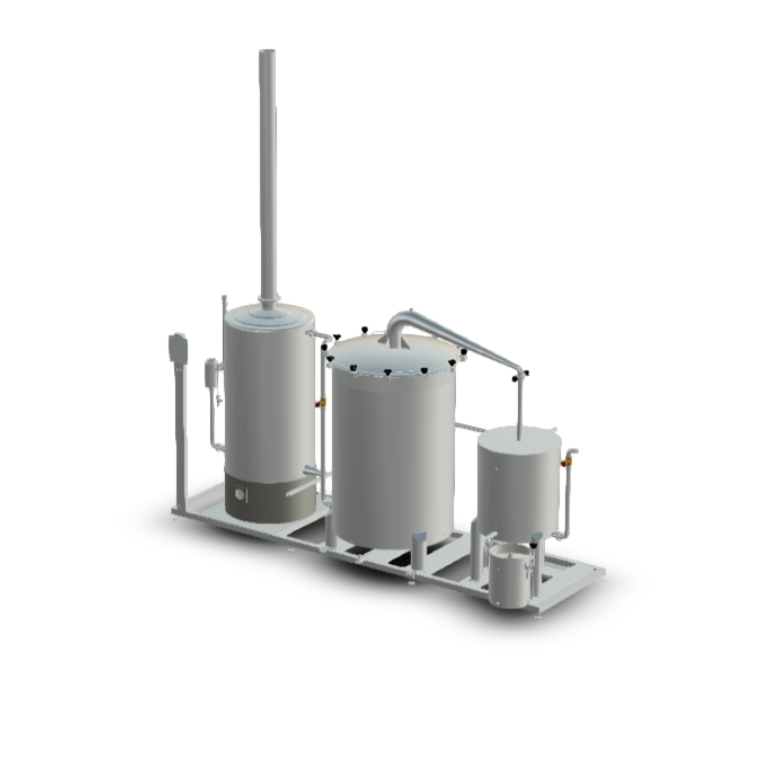 DESTILERIA DE PLANTAS DE ACERO INOXIDABLE PARA LA PRODUCCIÓN DE ACEITES ESENCIALES